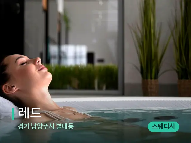 경기 남양주시 별내동 레드 — 스파 마사지 베드